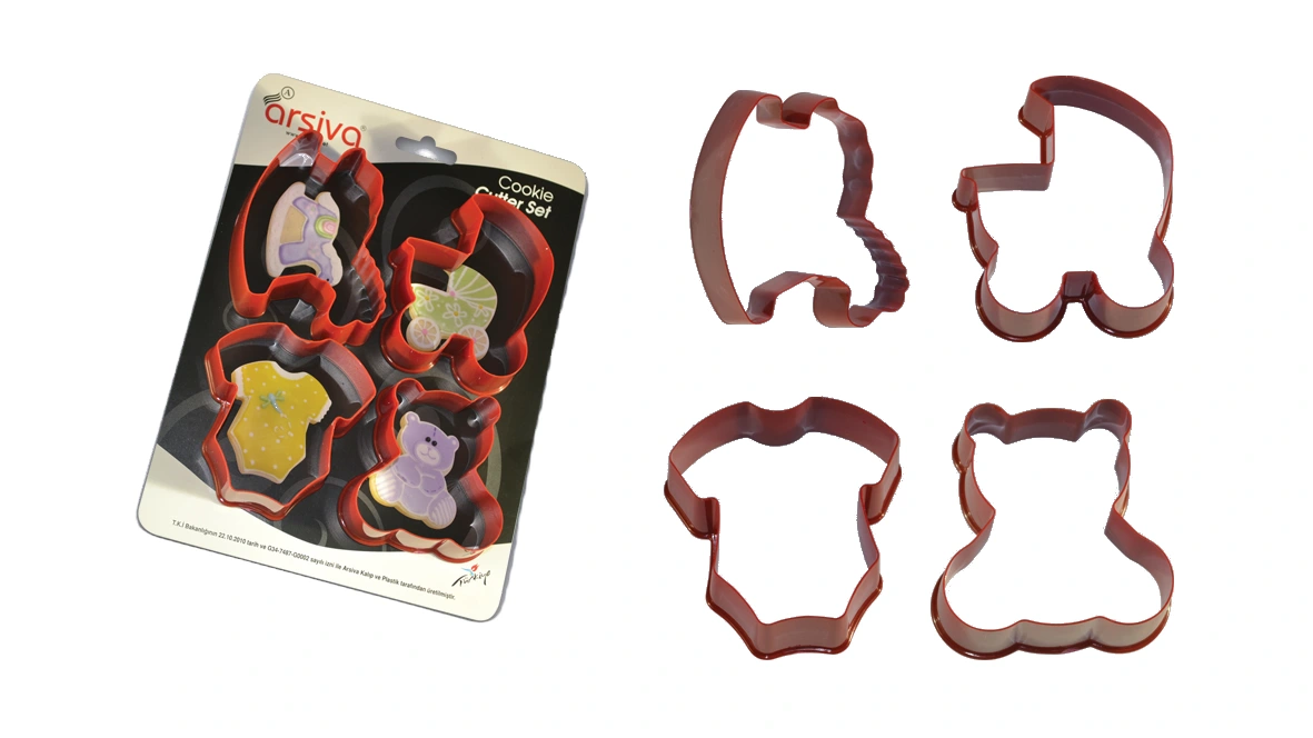 4351 Cookie Cutter Set - Toptan Kopat ve Kesici Setleri İmalatı | Arsiva