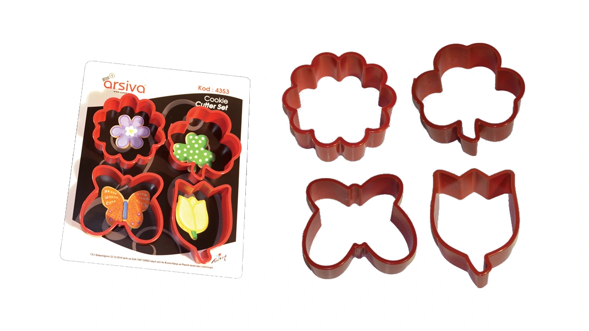 4353 Cookie Cutter Set - Toptan Kopat ve Kesici Setleri İmalatı | Arsiva