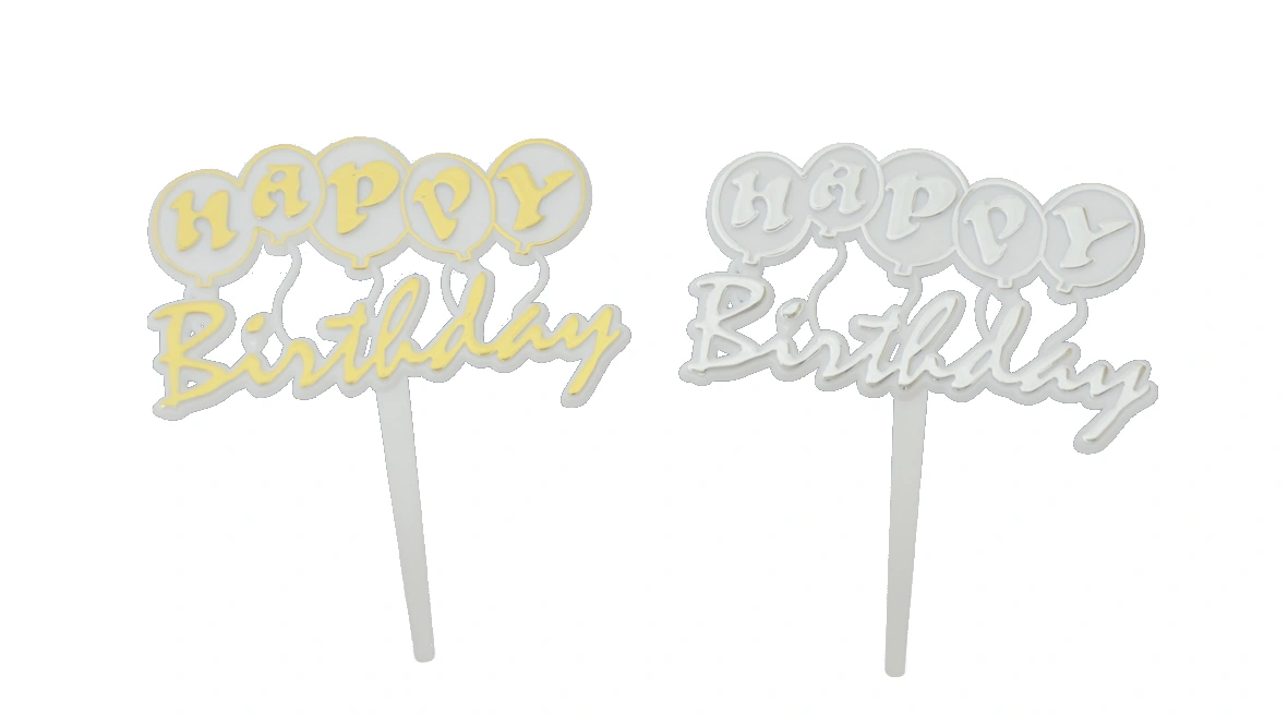 6510 Happy Birthday Balonlu - Toptan Pasta Süsleme ve Şekillendirme İmalatı | Arsiva