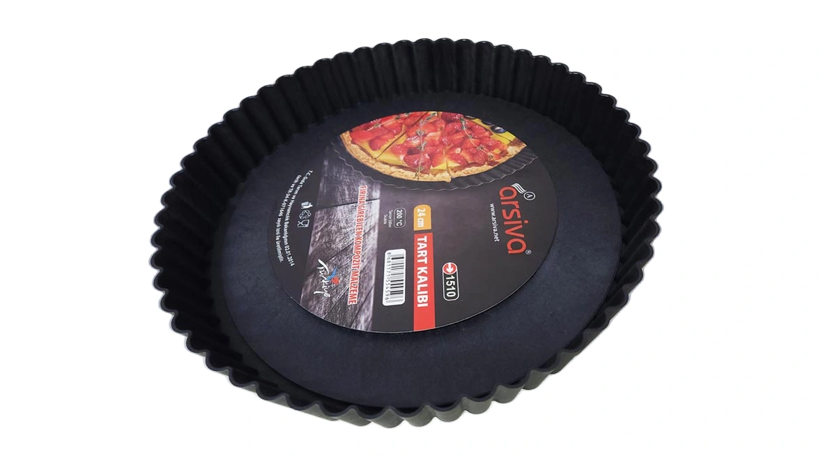 1510 Tart Kalıbı 24 cm - Toptan Hamur Hazırlama ve Kesme İmalatı | Arsiva