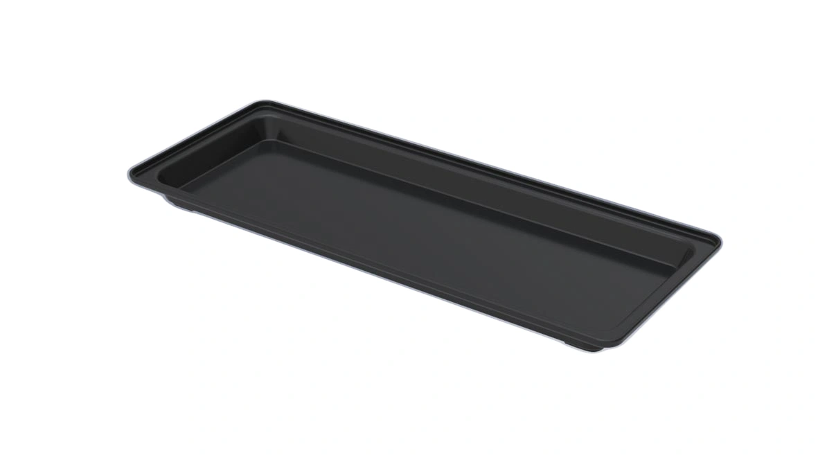 2001 Siyah Boton Tepsi ( 15x37x2,5 cm )