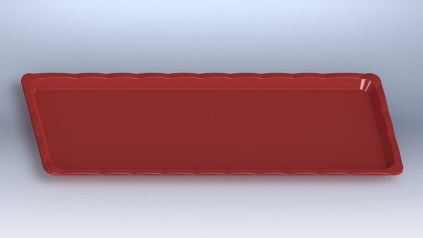 1001 Kırmızı Kırılmaz Teşhir Tepsisi No:1