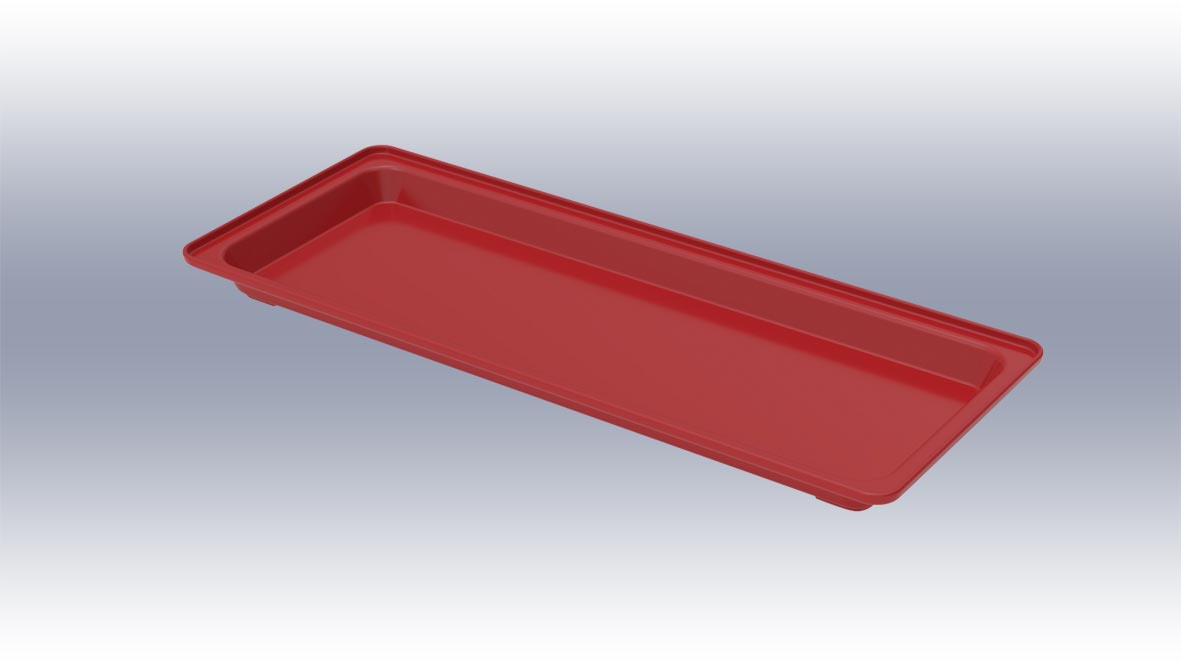 Kırmızı Boton Tepsi